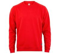 STARK SOUL Sweatshirt Rundhals-Sweater Unisex - 270 GSM - innen angeraut - Baumwolle - rot Gr. L