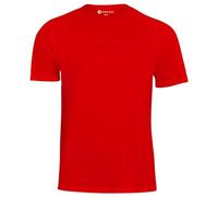 STARK SOUL® T-Shirt, EMBOSSED-, Baumwolle, Rundhalsausschnitt in Rot, Gr: L