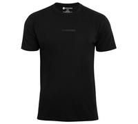 STARK SOUL® T-Shirt, EMBOSSED-, Baumwolle, Rundhalsausschnitt in Schwarz, Gr: L