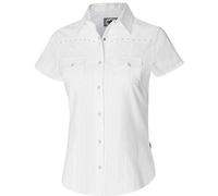 STARS & STRIPES Amelie Westernbluse für Damen - Kurzarm, Strassdetails & Satinakzente