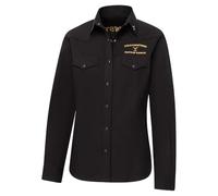 STARS & STRIPES Damen Westernbluse Yellowstone »Dutton Ranch« Schwarz Gr.L