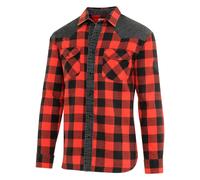 STARS & STRIPES Herrenhemd Lumberjack red L