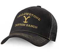 STARS & STRIPES Trucker Cap YEWLLOWSTONE-13 COLLECTION black Einheitsgröße