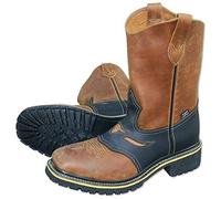 STARS & STRIPES WB-32 Western-Workerboots - Robuste Lederstiefel mit Stahlkappe & Goodyear-Sohle