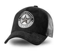 STARS & STRIPES Western-Mode Trucker Cap Texas Ranger - 2-Farbig mit Bestickung & Mesh-Einsatz | Snapback-Cap