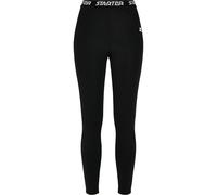 Starter Black Label Damen Ladies Logo Tape Leggings Black-XS