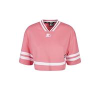 STARTER BLACK LABEL Damen Ladies Starter Cropped Mesh Jersey pinkgrapefruit/White, XS