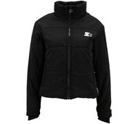 Starter Black Label Daunenjacke Logo Puffer Jacket Damen Schwarz Gr. L