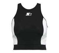 STARTER BLACK LABEL Damen Ladies Starter Sports Cropped Top Black/White, XL