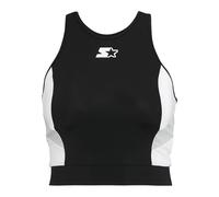 Ladies Starter Sports Cropped Top in Gr. XL in Schwarz