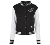 STARTER BLACK LABEL Damen Ladies Starter Sweat College Jacket Black/White, L