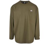 STARTER BLACK LABEL Herren Starter Essential Longsleeve Darkolive, M