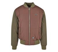 Bomberjacke STARTER BLACK LABEL "Herren Starter Quilted Bomber Jacket" Gr. M, grün (bark, darkolive) Herren Jacken Übergangsjacken (17377545-M)