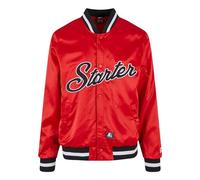 STARTER BLACK LABEL Herren Starter Satin College Jacket cityred, M