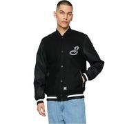 Outdoorjacke STARTER BLACK LABEL "Herren Starter Script College Jacket" Gr. M, schwarz (black) Herren Jacken Outdoorjacken (73570326-M)