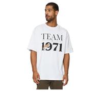 STARTER BLACK LABEL Herren Starter Team 1971 Oversize Tee XL White