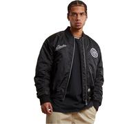 STARTER BLACK LABEL Herren Sweatjacke Starter Patch Bomberjacket, klassiche Männer Bomberjacke mit Patch, Größen S - XXL