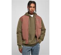 Bomberjacke STARTER BLACK LABEL "Herren Starter Quilted Bomber Jacket" Gr. S, grün (bark, darkolive) Herren Jacken Übergangsjacken (17377545-S)