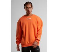 Rundhalspullover STARTER BLACK LABEL "Starter Black Label Starter Small Logo Essential Crew", Damen, Gr. S, mandarin, 75% Baumwolle, 20% Polyester, 5% Viskose, mehrfarbig, normal, Rundhals, Pullover R