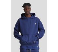 Kapuzenpullover STARTER BLACK LABEL "Starter Black Label Herren Starter Essential Oversize Hoody", Herren, Gr. S, dunkelblau, 100% Baumwolle, Pullover Kapuzenpullover (95669866-S) dunkelblau