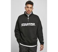 STARTER BLACK LABEL Herren Starter Heavy Color Block Troyer Pullover, Black, L