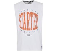 Starter Black Label T-Shirt Sleeveless Tee ST441 White-2XL