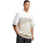STARTER BLACK LABEL Starter V-Neck Mesh Tee dustysand, M