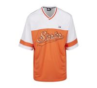 STARTER BLACK LABEL Starter V-Neck Mesh Tee Mandarin, M
