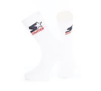 Starter - Crew White - Socken - Weiß - S - 80% Baumwolle, 18% Polyester, 2% Elastan Weiß S