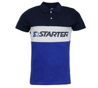 Starter Impulse Logo SHRT SHEVE Navy White Herren Polo Shirt Cpe00003 Navy Peacoat S