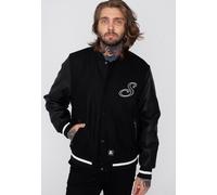 Starter - Script College Black - Collegejacke - Schwarz - XXL - 50% Wolle, 50% Viskose Schwarz XXL