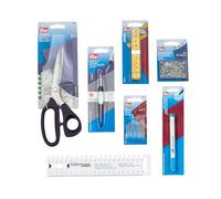 Starterset mit Nähzubehör, Schere, Maßband, Stecknadeln, Markierstift (7-teilig)