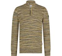 State Of Art Half Zip Pullover Melange Gelb - Größe L Gelb L