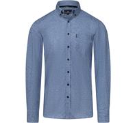 State Of Art Hemd Druck Blau - Größe XXL Blau XXL