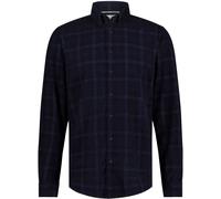 State Of Art Hemd Fine Corduroy Karos Navy - Größe XL Dunkelblau XL
