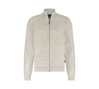 State of Art - Melierte Strickjacke mit Strukturmuster beige - Gr. - M