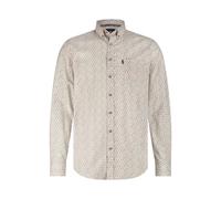 State of ArT-Shirt Poplin Druck Beige - Größe 3XL Grau 3XL