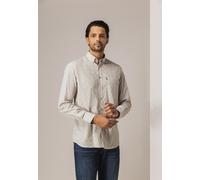 State of ArT-Shirt Poplin Druck Beige - Größe XL Grau XL