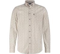 State of ArT-Shirt Poplin Druck Beige - Größe 3XL Grau 3XL