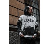 Stay Cold Apparel - Ghostface Heavy Oversized Acid Dye 400gsm - Hoodie - Grau - XXL - 100% Baumwolle,Schweiß Grau XXL