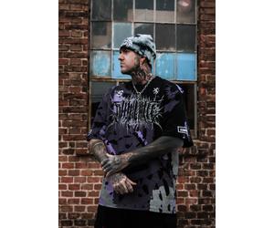 Stay Cold Apparel - Urban Hazard Oversized - T-Shirt - Lila - XL - 100% Baumwolle Lila XL