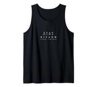 Stay Riyadh - Saudi-Arabien Koordinaten Souvenir Tank Top