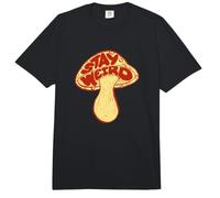 Stay Weird! Cute Funny Mushroom Fun Music Festival Vintage Comfort Colors Adult Heavyweight T-Shirt