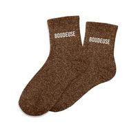 STC, Glitzer-Socken - Strümpfe, braun, Einheitsgröße