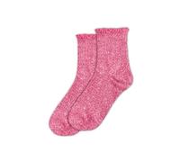STC, Kurzsocken mit Pailletten, Rosa, Einheitsgröße 36-42, Rosa, One size