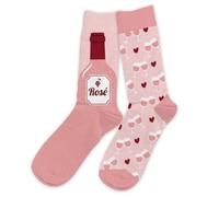 STC - Paar Socken aus Baumwolle, Passion, Rosé, für Herren