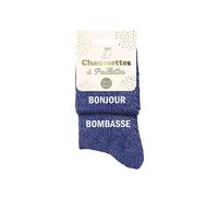 STC Socken mit Pailletten, Duo Hallo, Bombass, mehrfarbig, Medium