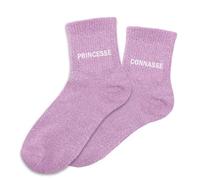 STC Socken Duo 'Prinzessin Connasse' mit Pailletten Damen Mehrfarbig M 2 Paar