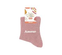 STC Socken mit Pailletten für Kinder, Liebe, 6-10 Jahre, Mädchen, mehrfarbig, Medium