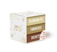 STC Trio-Socken mit Pailletten, blondinette, braun